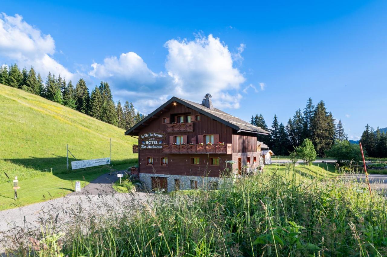 La Vieille Ferme Hotel Manigod Kültér fotó