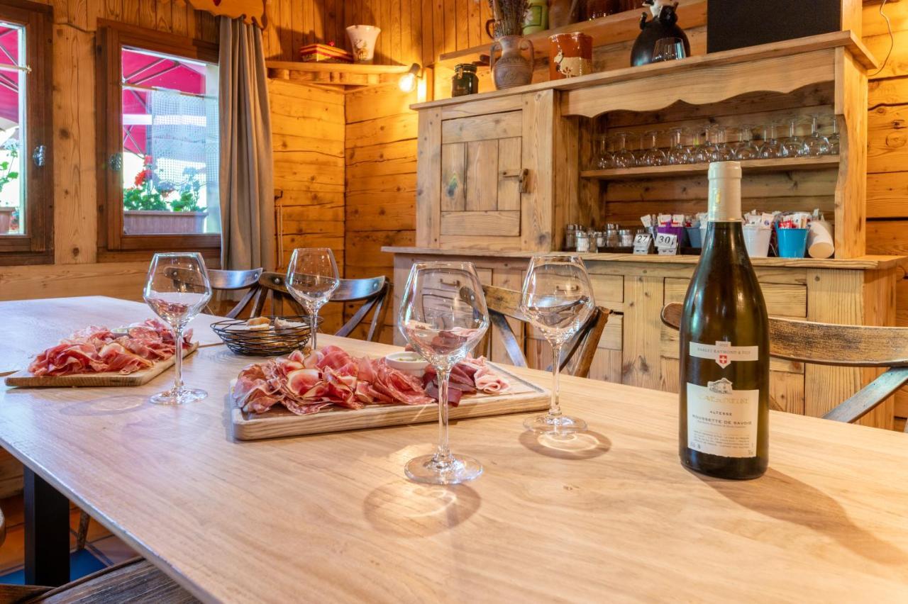 La Vieille Ferme Hotel Manigod Kültér fotó