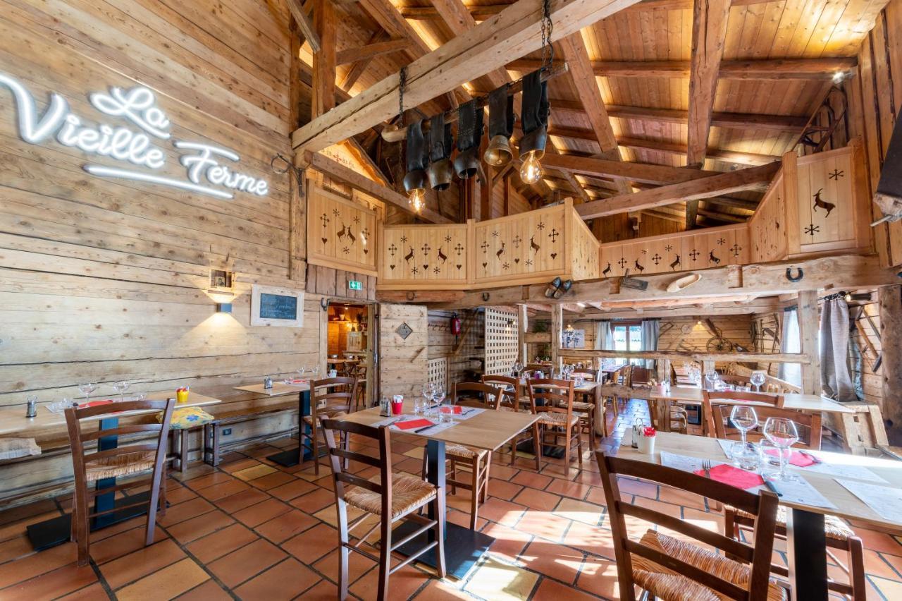 La Vieille Ferme Hotel Manigod Kültér fotó