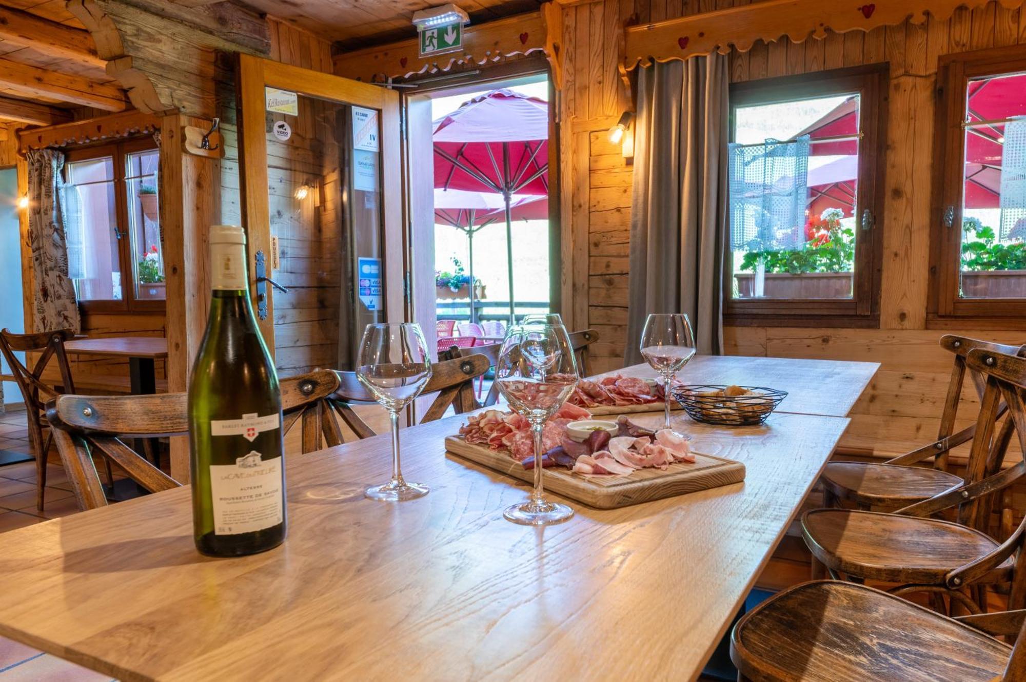 La Vieille Ferme Hotel Manigod Kültér fotó