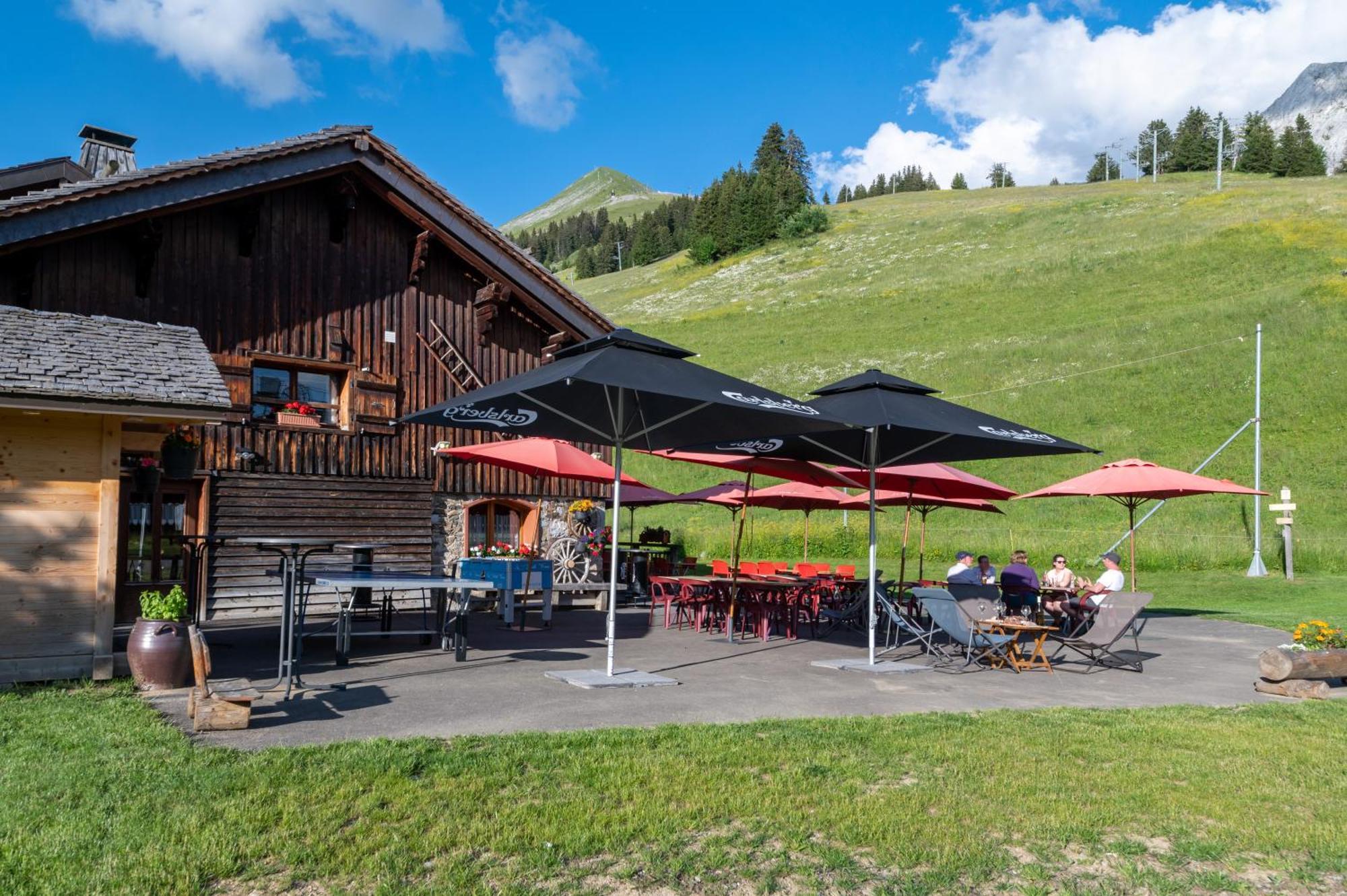 La Vieille Ferme Hotel Manigod Kültér fotó