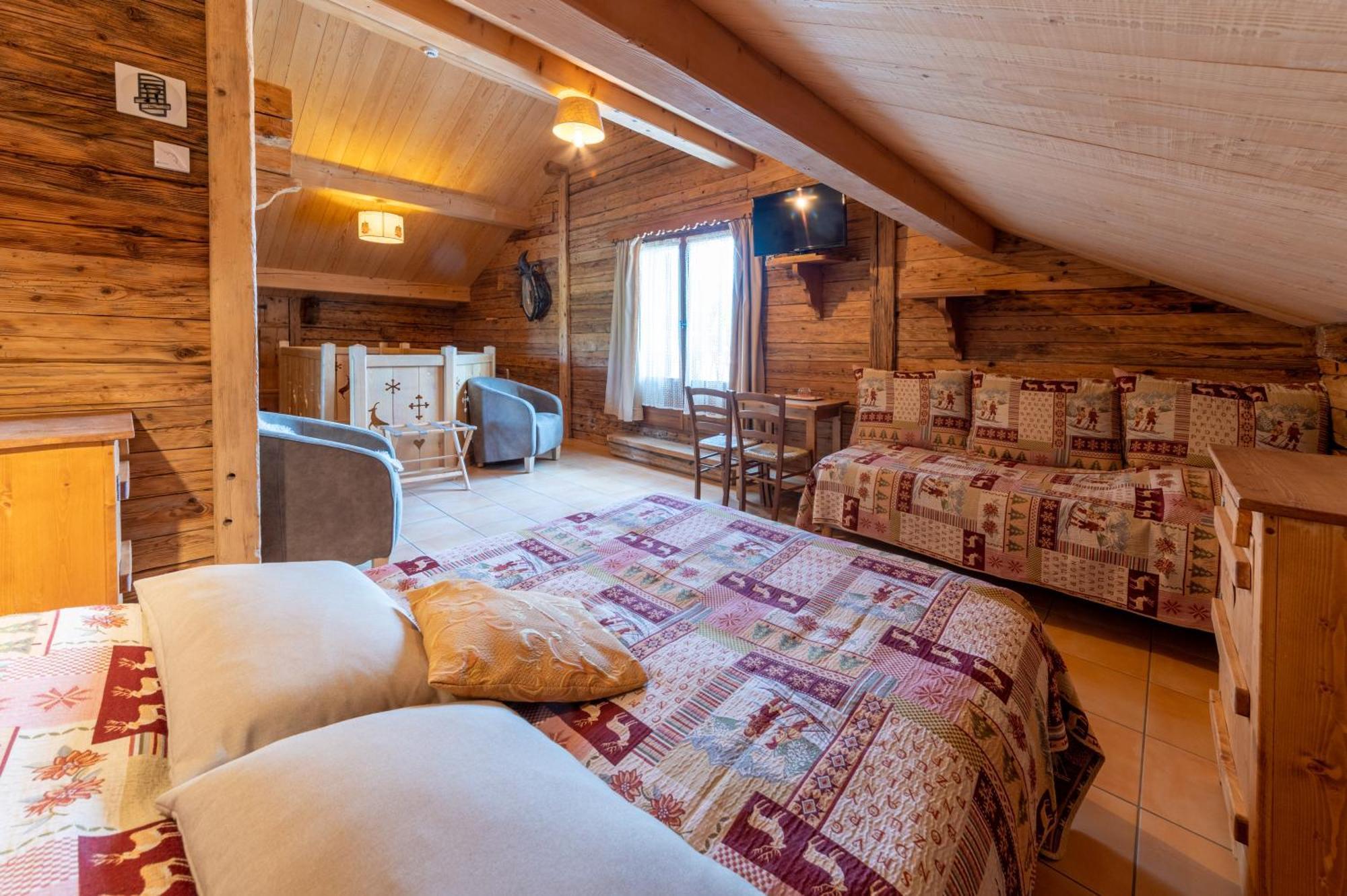 La Vieille Ferme Hotel Manigod Kültér fotó