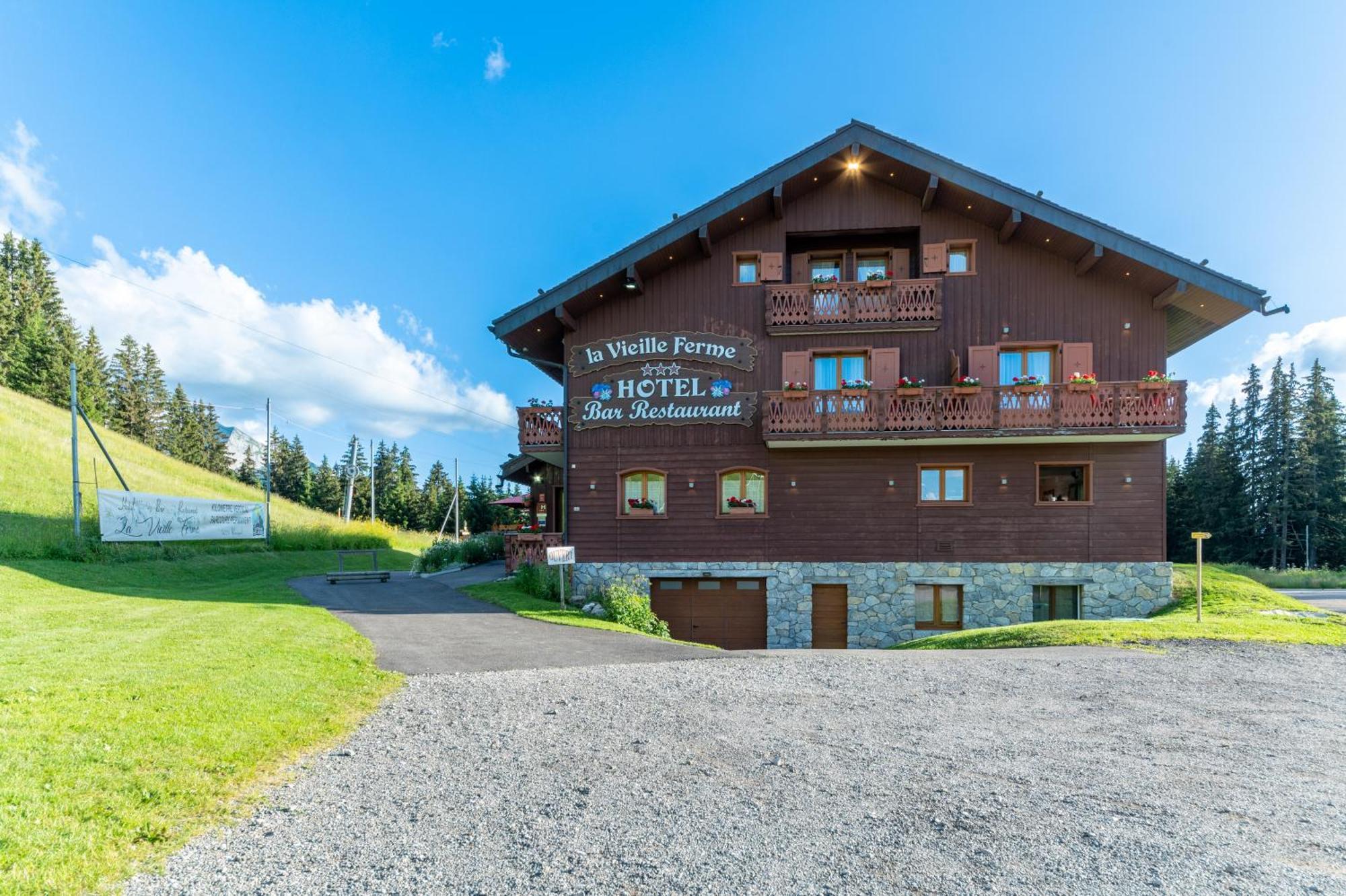 La Vieille Ferme Hotel Manigod Kültér fotó
